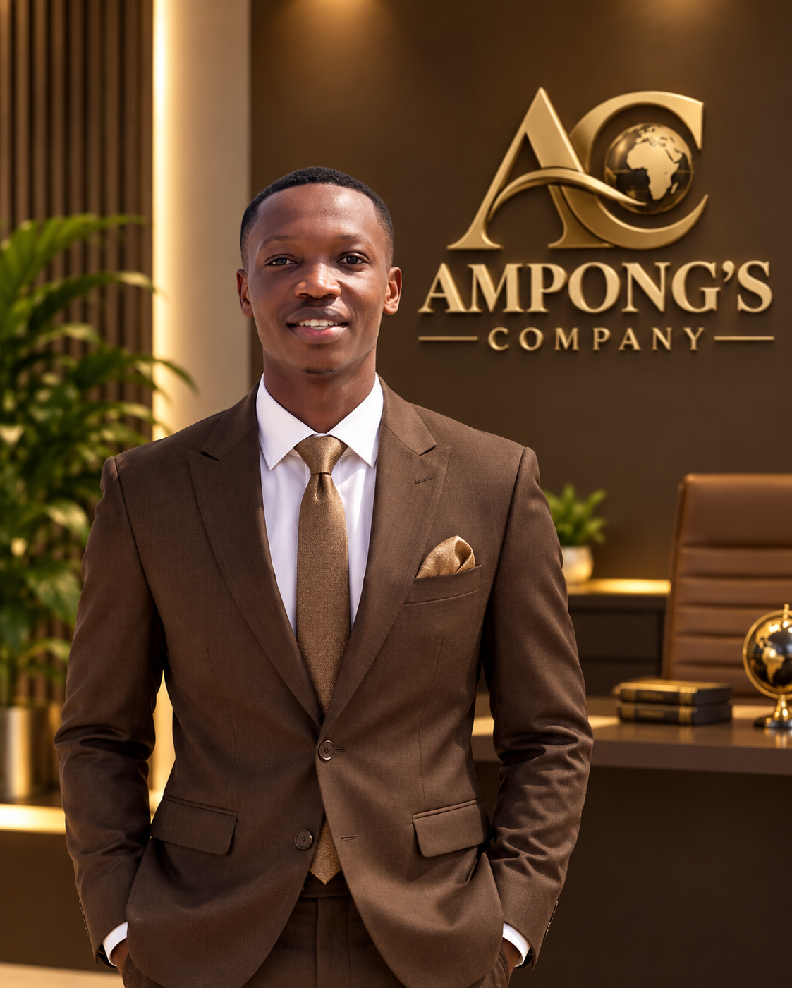 Fredrick Ampong, Founder of Ampong's Company